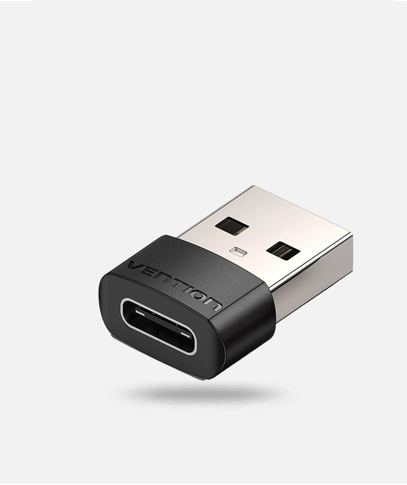 Vention-CDWB0-USB-2.0-To-USB-Type-C-Adapter.webp مبدل USB 2.0 به USB Type-C ونشن مدل CDWB0 - Image 1
