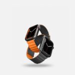 بند اپل واچ یونیک نارنجی/خاکستری رویکس برای اپل واچ</br> Apple Watch Revix Strap 45/44/42mm