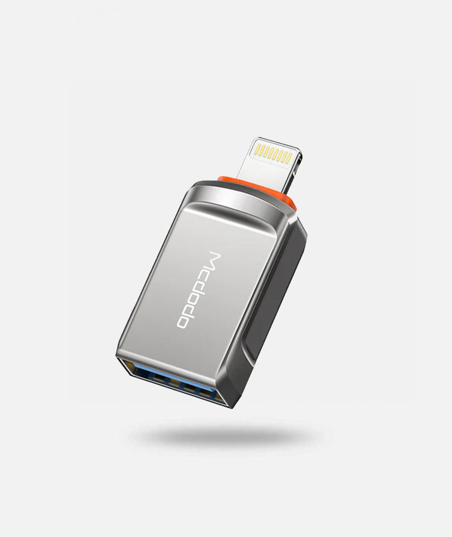 otgmacdodo.jpg تبدیل Mcdodo OTG USB-A 3.0 to Lightning Adapter مکدودو - Image 1